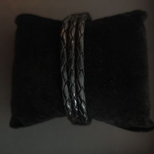 African Braided Leather Bracelet